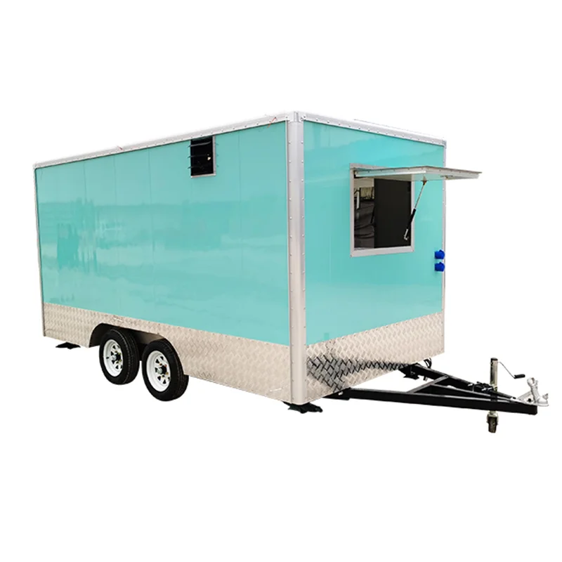 

Hot Dog Pizza Small Food Catering Cart Kiosk Coffee Ice Cream Food Truck Mobile Food Trailer