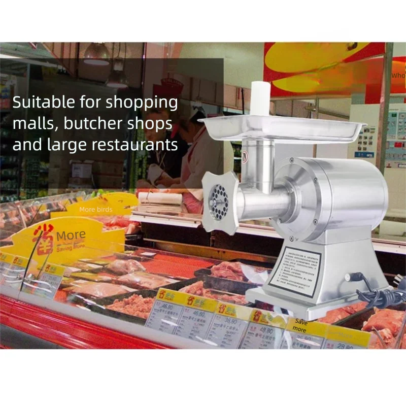 Small Electric Meat Grinder Fully Automatic Sausage Filler Food Processor Household Kitchen Appliance