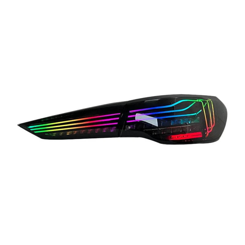 

SJC Car Accessories Tail Lights for 4 Series M4 G22 G82 Style CSL RGB Tail Light Rear Lamp Assembly 2020-2022