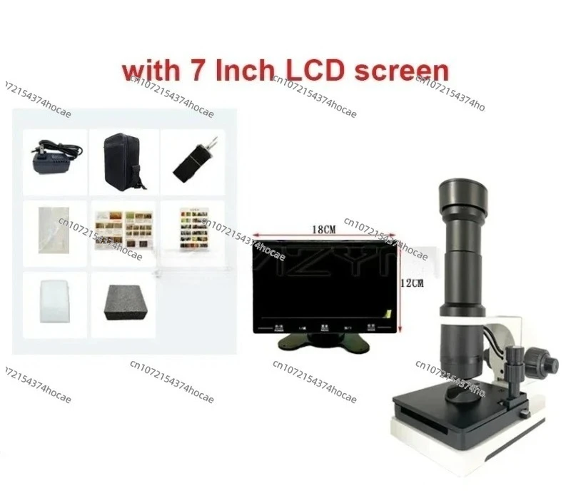 Loop detector, illuminated USB microscope, instrument 7/8/9/10.1 LCD display screen - view 5
