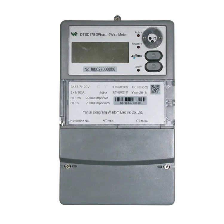 Hot sale Three phase PT operated smart energy meter