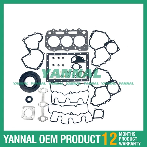 Kit completo de juntas S753 para repuestos de motor Shibaura