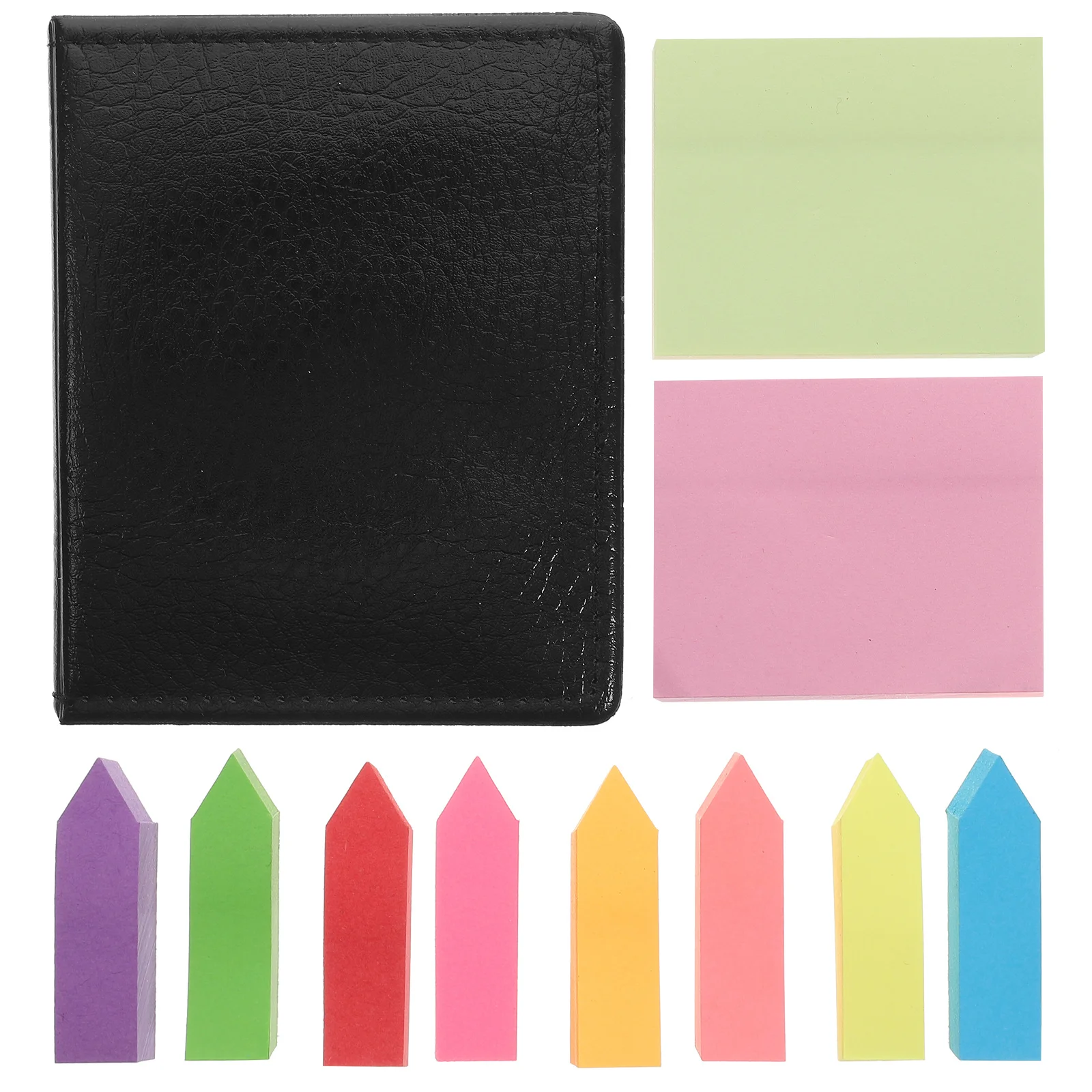 1 ensemble bloc-Notes Compact pratique bloc-Notes pour Notes et rappels rapides bureau école utilisation Note auto-adhésive