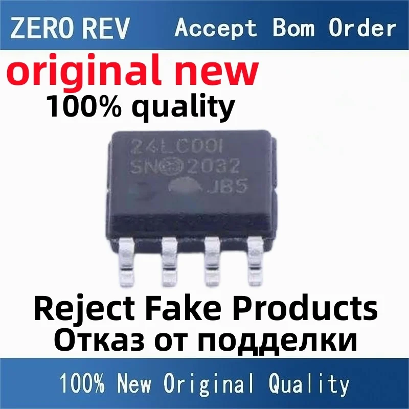 

5-10Pcs 100% New 24LC00T-I/SN 24LC00I 24AA01T-I/SN 24AA01 SOIC-8 SOP8 Brand new original chips ic