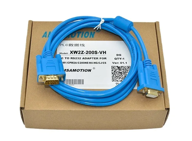 USB-XW2Z-200S-VH for Omron CQM1H CPM2C Series RS232 Port PLC Programming Cable Download Line  Ship Within 24 Hours