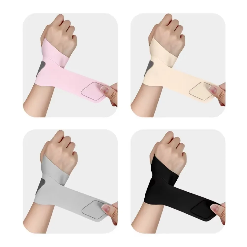 Ultra Thin and Soft Wrist Brace Wrist Wraps for Men and Women, Adjustable Wrist Support for Basketball Tennis Badminton 1 Pair