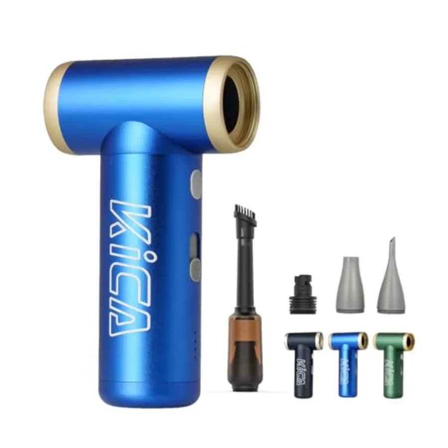 

Воздуходувка Jet Fan 2S Combo: Электрический пылесос-воздуходувка 117000 об/мин для чистки компьютеров, клавиатур и сушки волос