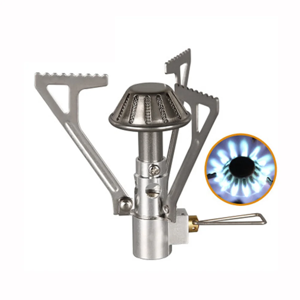 

1Pcs Outdoor Stove Pocket Stainless Steel Mini Ultralight Camping Gas Stove Portable Picnic Survival Cooker Burner