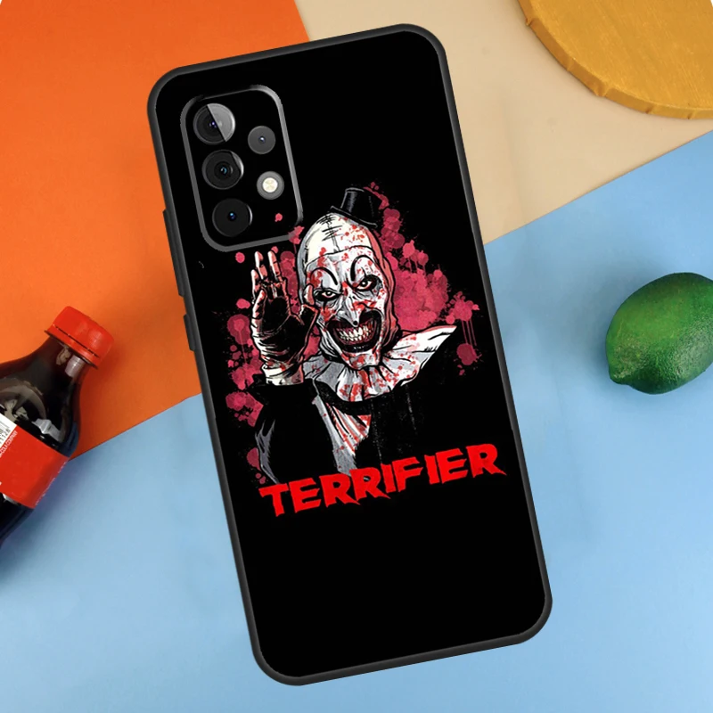 Horror Movie Terrifier Case For Samsung Galaxy A54 A34 A14 A51 A71 A13 A23 A33 A53 A73 A12 A22 A32 A52 Cover