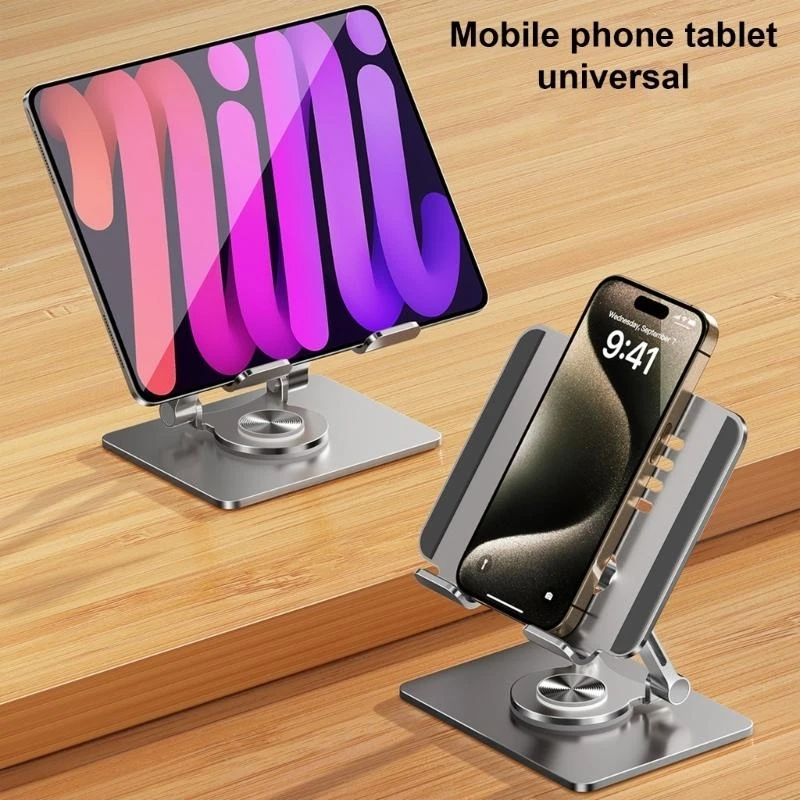 Adjustable Laptop Stand for Desk Metal Foldable Laptop Risers Portable Laptop H8WD
