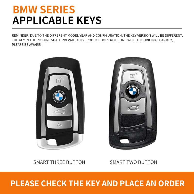 Zinc Alloy Car Key Case Cover Shell Fob For Bmw M3 M4 F20 F30 G20 F31 F34 F10 G30 F11 X3 F25 X4 I3 1 3 5 Series Auto Accessories