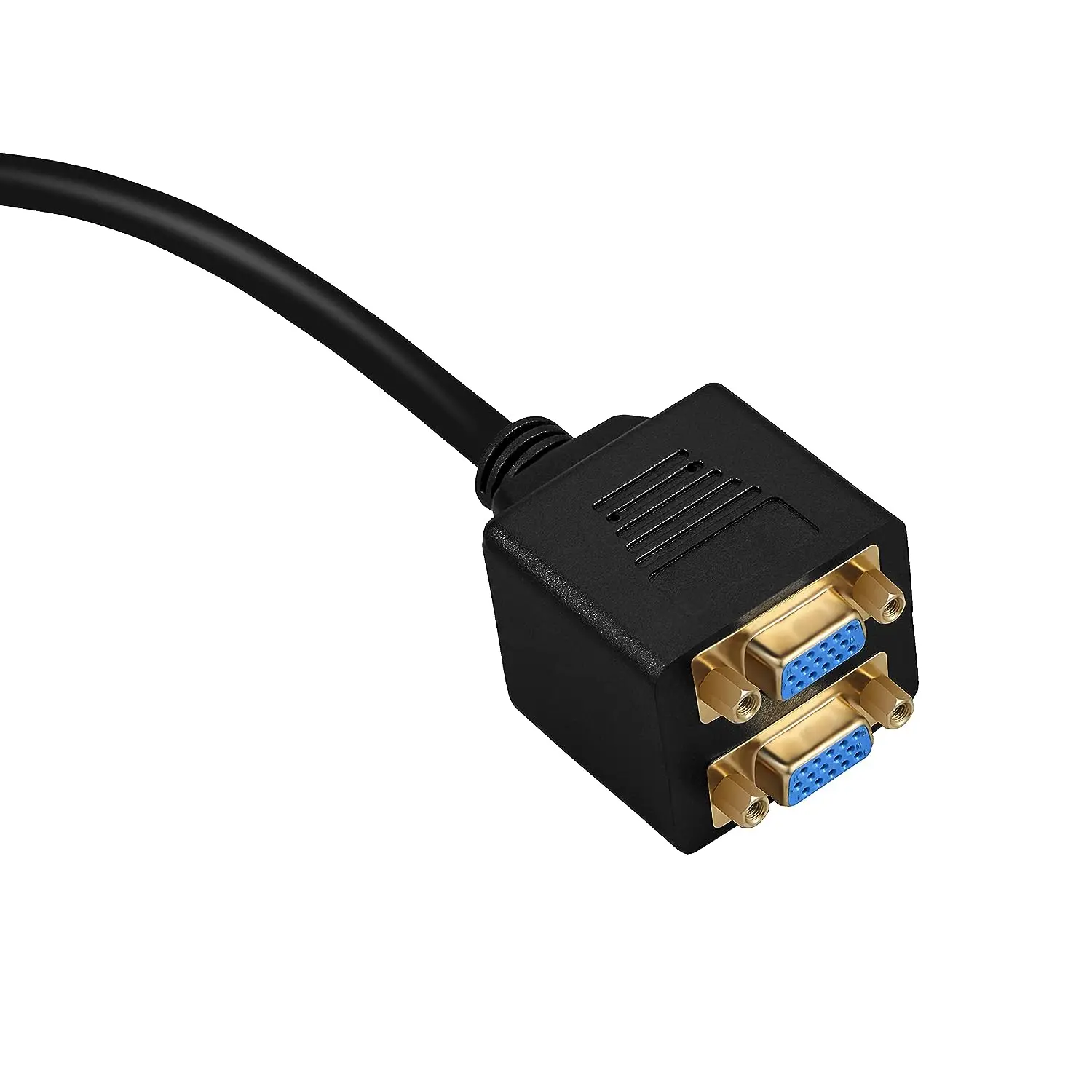 LBSC Vga One Drag Two Monitor Video Hd Cable Vga One Split Two 15Pin Male To 2 * Vga 15Pin Female 1 Minute 2 Connection Cable