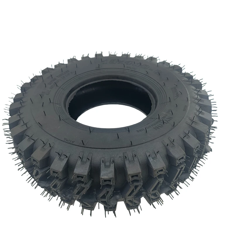 

Замена шин для квадроциклов, внедорожных картов и трициклов: передние и задние бескамерные шины 13x4.10-6 и 14x5.00-6.