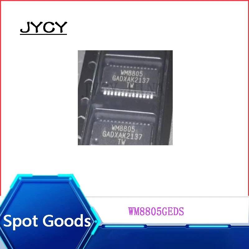 Digital Interface Transceiver Chip, Novo e Original, WM8805 SOP28, WM8805GEDS, 5pcs por lote