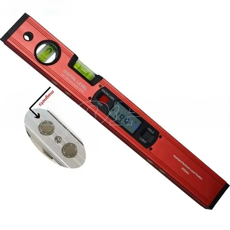 

Цифровой угломер-инклинометр 400 мм с поворотом на 360 градусов, цифровой уровень-угломер, линейка-угломер