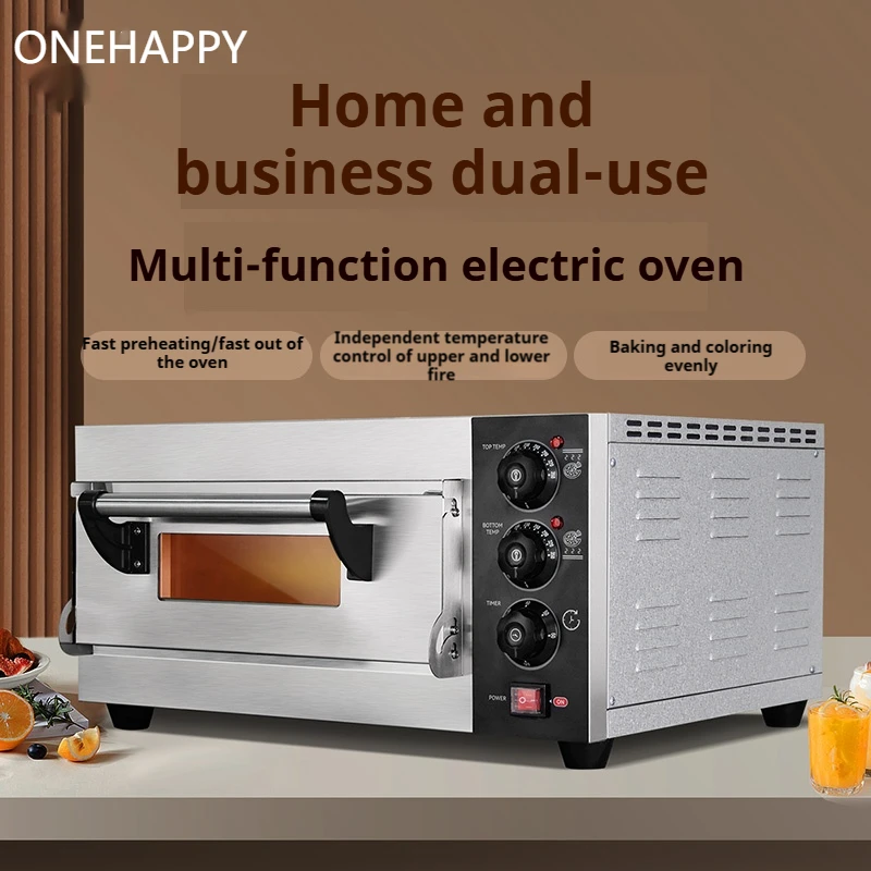 Commercial Large Capacity Oven: 1 Layer 2 Trays Fermentation Proofer & 8 Trays Combo Bread Cake Oven, Perfect for Bakeries