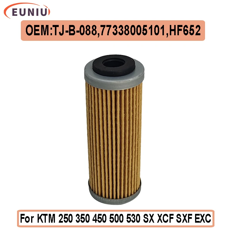 

Oil Filter 77338005100 Compatible with KTM 250 350 450 500 530 SX XCF SXF EXC