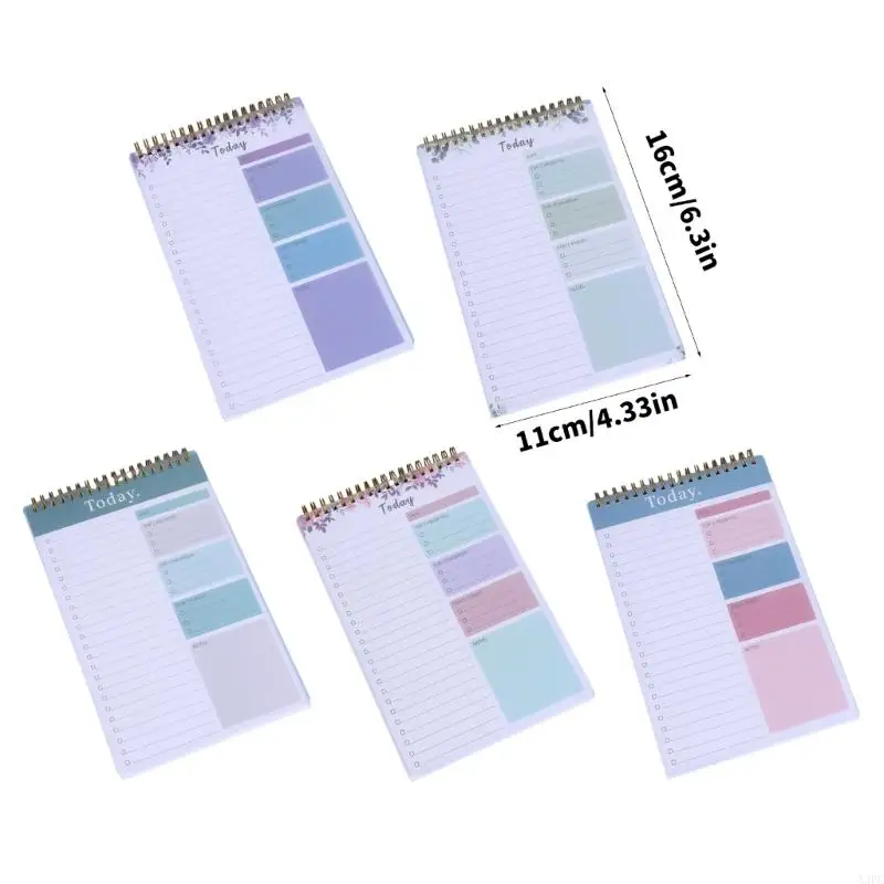 A3PC 2 PCS Travel Notebook Weekly Planner Блокноты еженедельно