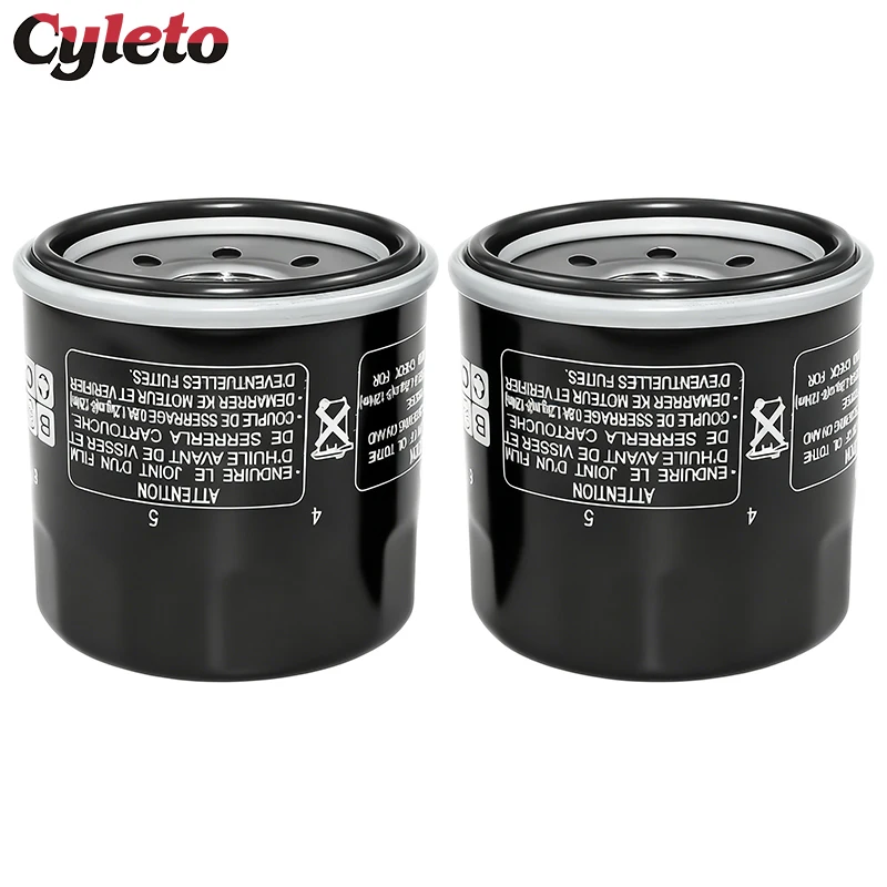Motorcycle Oil Filter for Honda ADV350 XADV750 Aquatrax F12X F15X R12X ARX 1200 1500 ASP1100 SH300i SH350i NRX1800 RVT1000R RC51