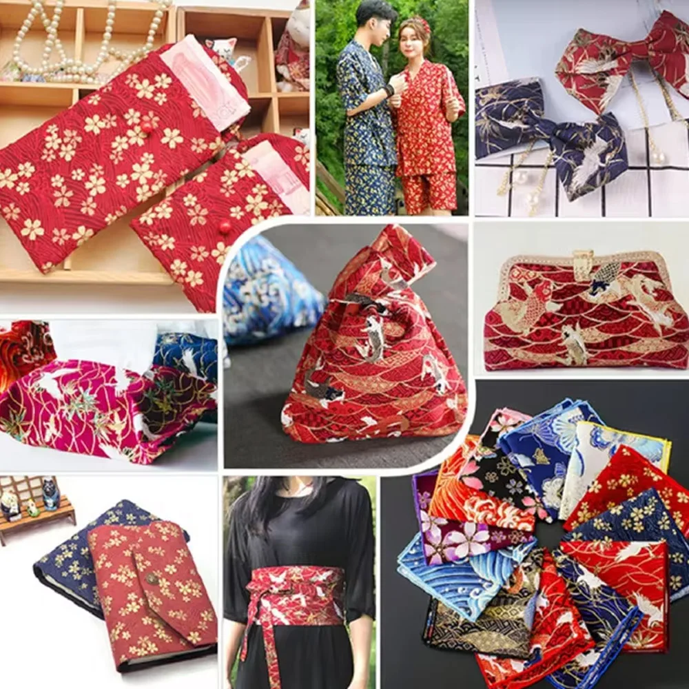 Floral Cotton Fabric Patchwork Roll