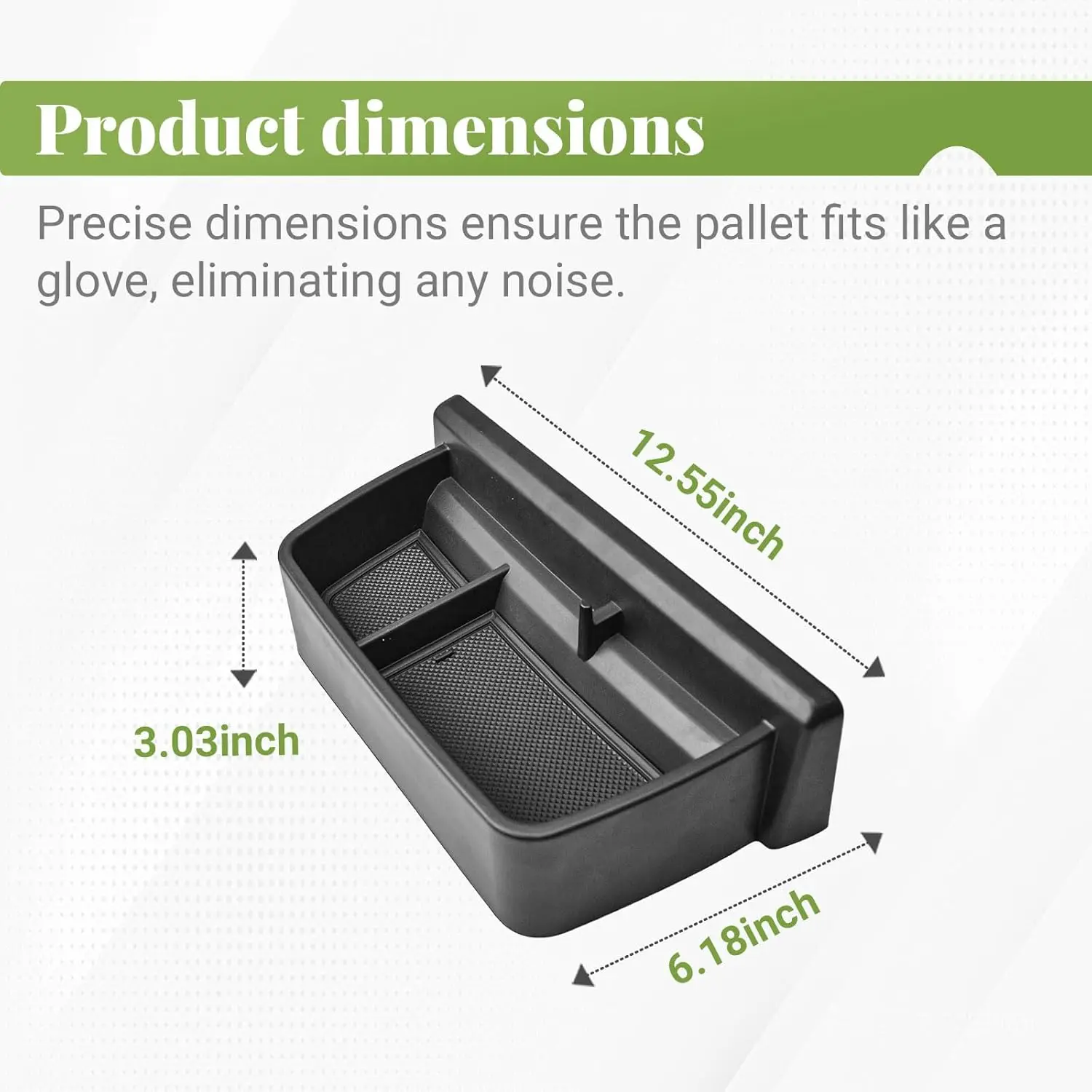 

Tucknbox Dash Storage Tray for 2026 Honda Passport Interior Accessories Center Console Dashboard Organizer Holder Behind Screen