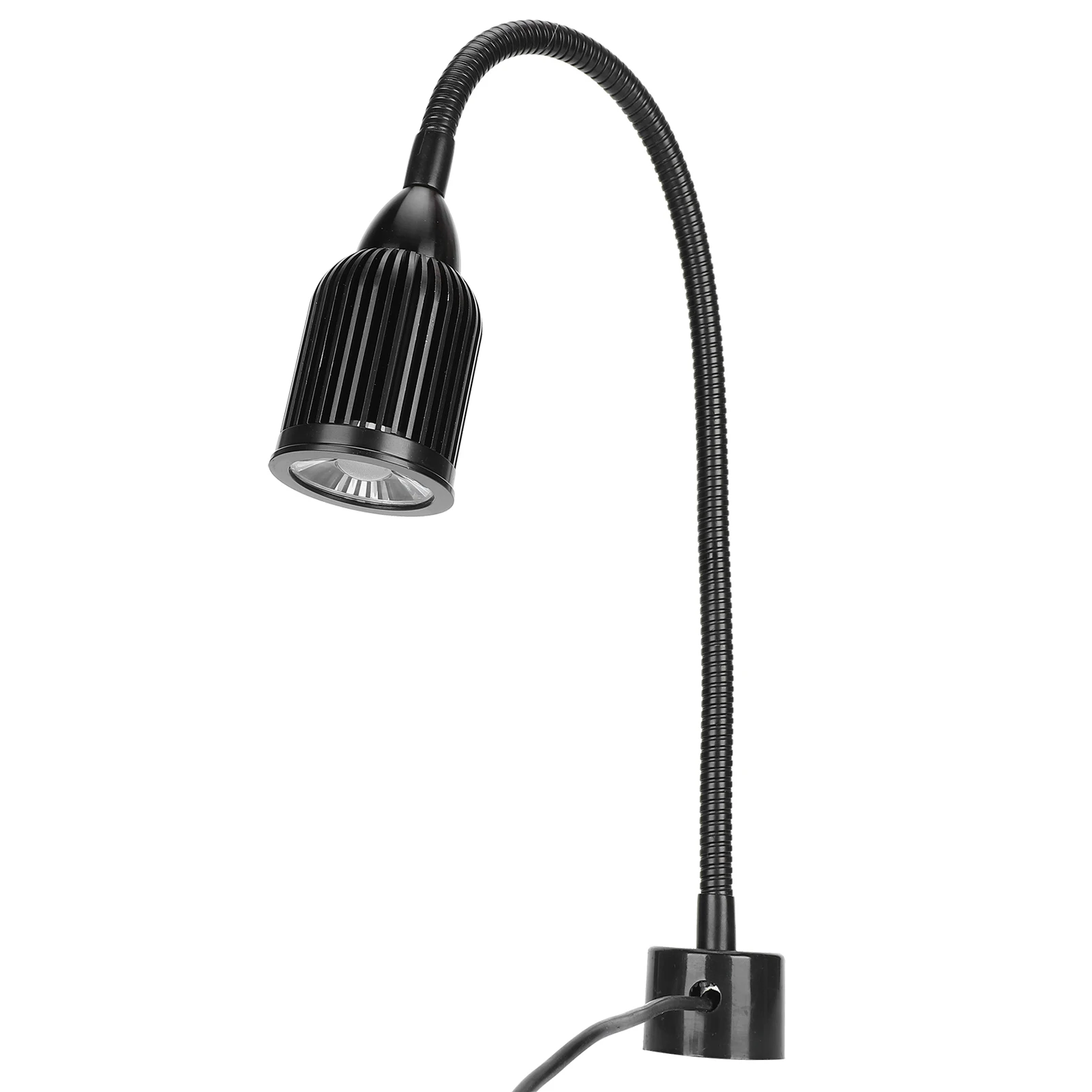 12w-ledミシンライト-フレキシブル磁気グースネック作業灯-旋盤作業台修理作業用照明器具-工業用ツール