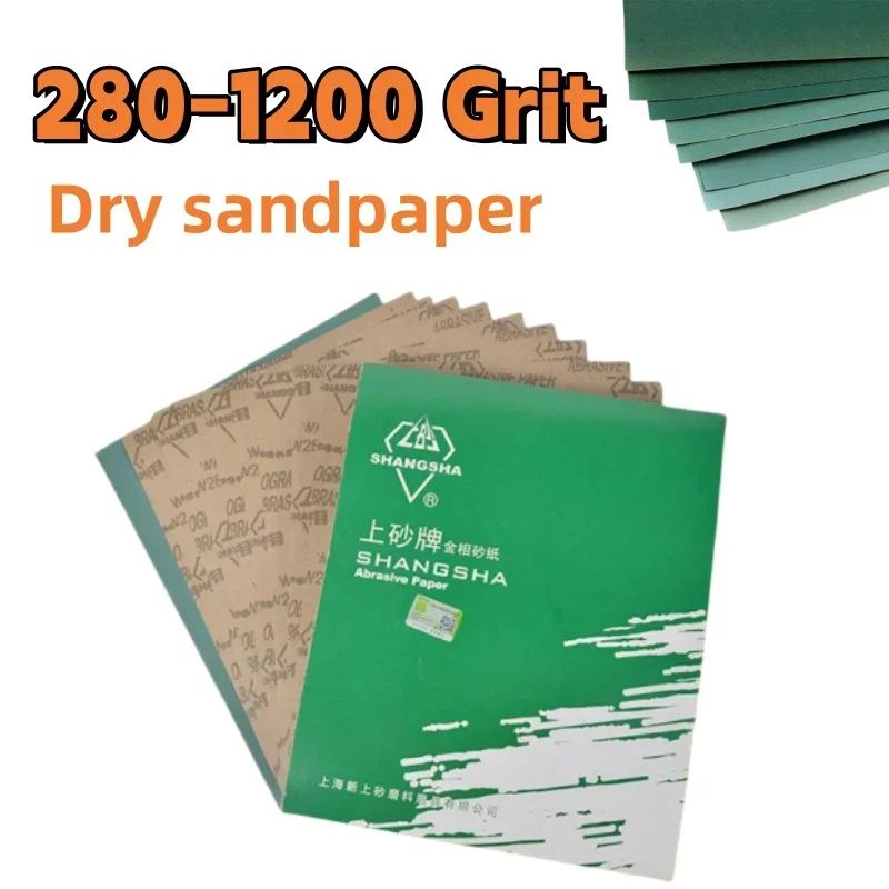 3/5/10/30pcs Sandpaper 280 320 400 500 600 800 1000 1200 Grit Dry Sanding Paper Glass Abrasive Polishing Tool Surface Finishing