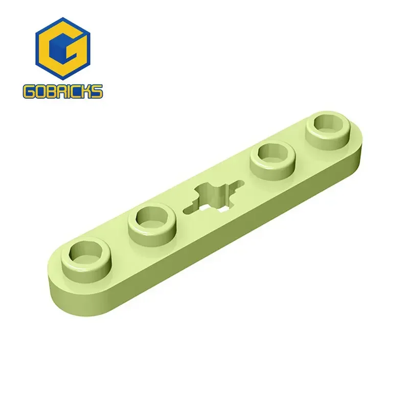 MOC-Technic Plate Building Blocks para crianças, DIY monta brinquedos, compatível com 32124, 50029 Modelo, 1x5 Tijolos, 1 PC