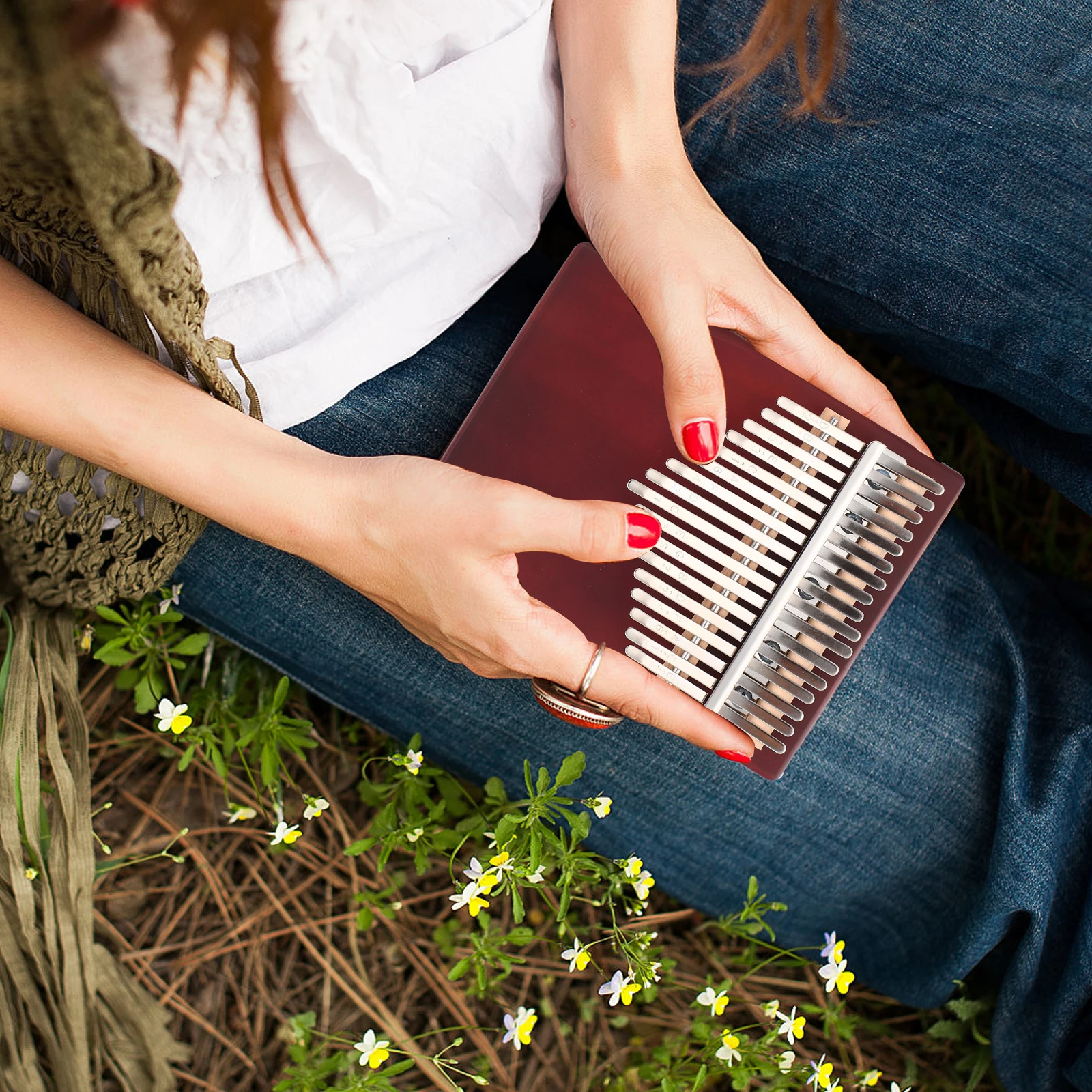

Thumb Piano Kalimba Finger for Kids Music Beginner Pianos Toy Small Musical Instruments