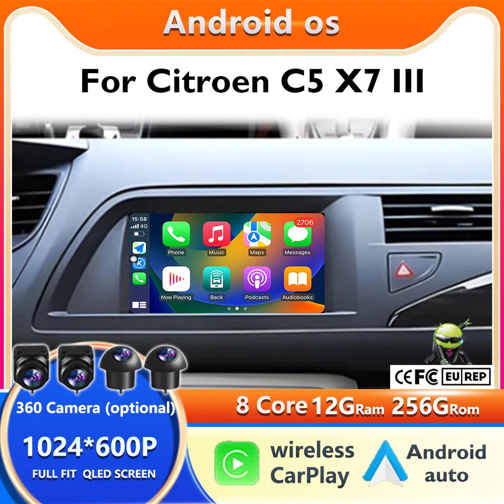 Android 15 Car Radi…