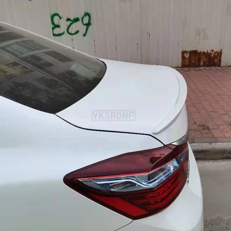 لهوندا 9th Gen 9.5 Gen Accord ABS تستعد رسمت مُفسدة من ألياف الكربون 2014 2015 2016 2017 الأمتعة الخلفية الجناح