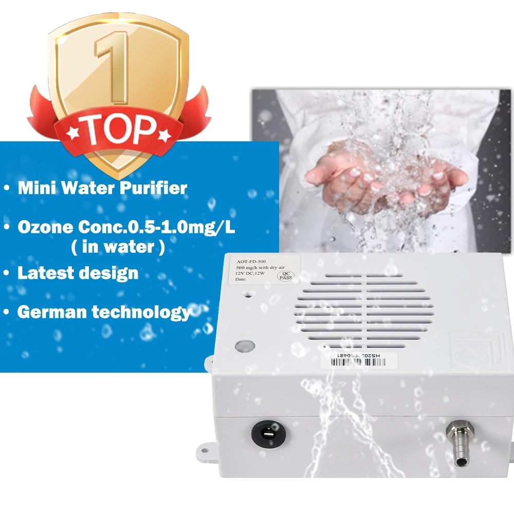 Nueva llegada, ozonizador de agua para lavandería, funciona automáticamente y detener el generador de ozono, ozono para lavandería