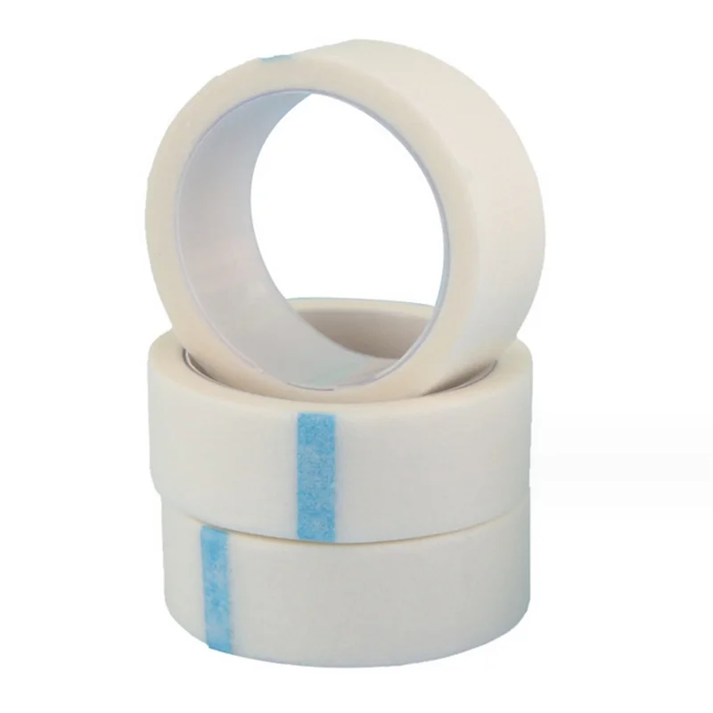 New5/10PCS Nastro Bianco Occhio Ciglia Finte Patch Traspirante Nastri di Carta Medica Estensione Delle Ciglia Lint Palpebra Adesivo 9M * 1.25CM