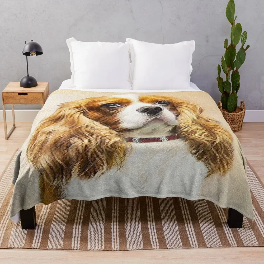 

Одеяло Cavalier King Spaniel, огромное диванное одеяло из аниме