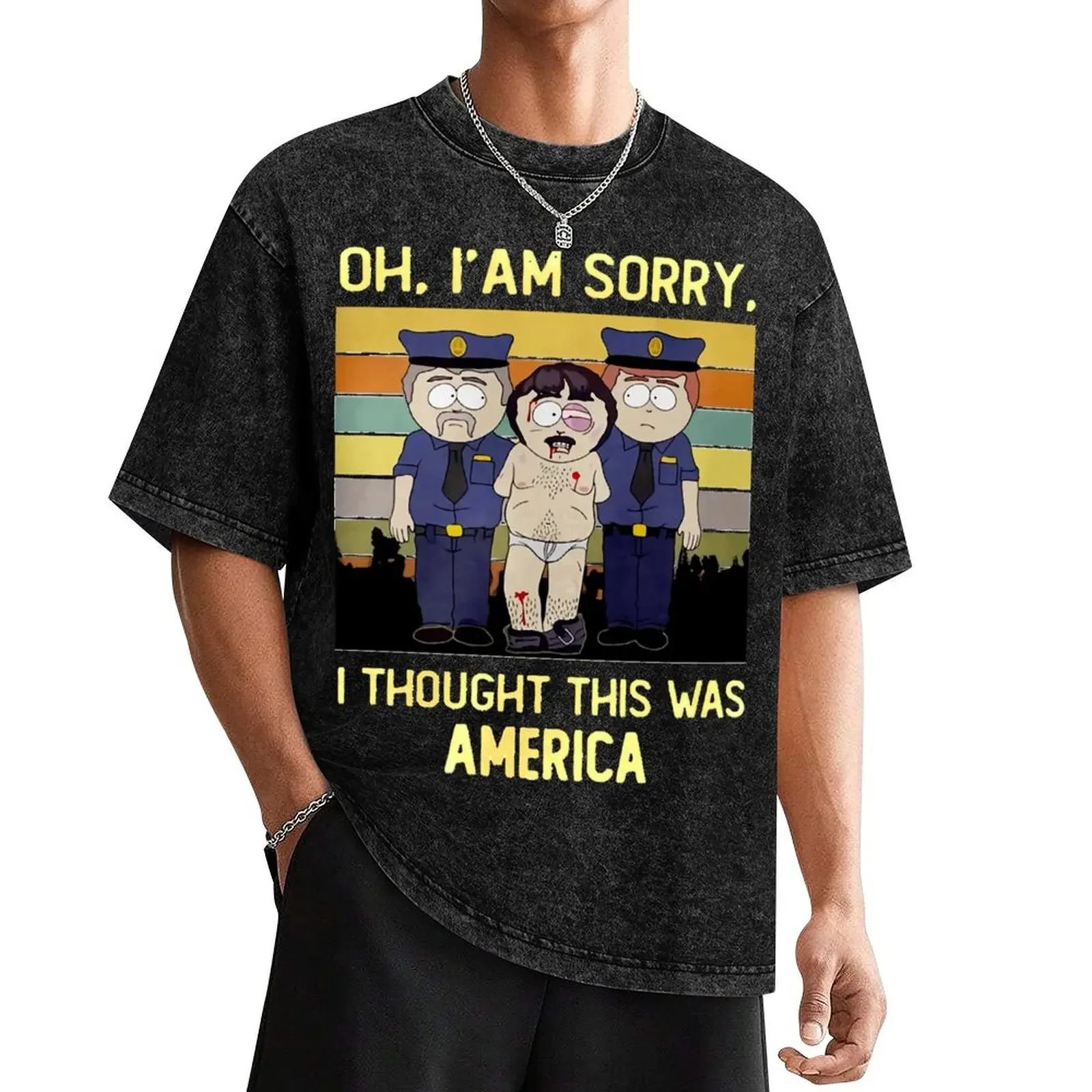 

Randy Marsh oh im Sorry i Thought This was America Vintage T-Shirt hippie clothes men clothes