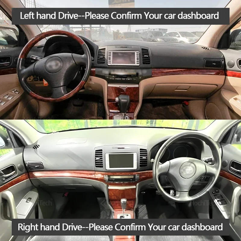 Dashboard Cover Pad for Toyota Allion Premio T240 2004 2005 2006 2007 Car Accessories Dash Board Sunshade Anto-UV Carpet
