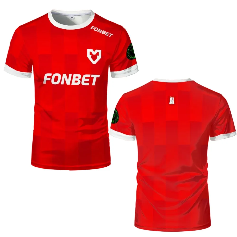 MOUZ Esports Team الزي الرسمي CS2 Pro League نادي التدريب الفانيلة الرجال والنساء موضة الشباب تنفس التجفيف السريع تي شيرت #1