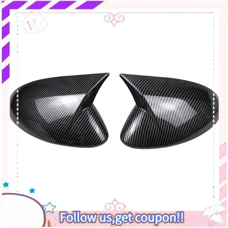 

Portable For Alfa Romeo Stelvio 2018-2023 Car Rearview Side Mirror Cover Cap Door Rear View Case Trim Replacement Parts