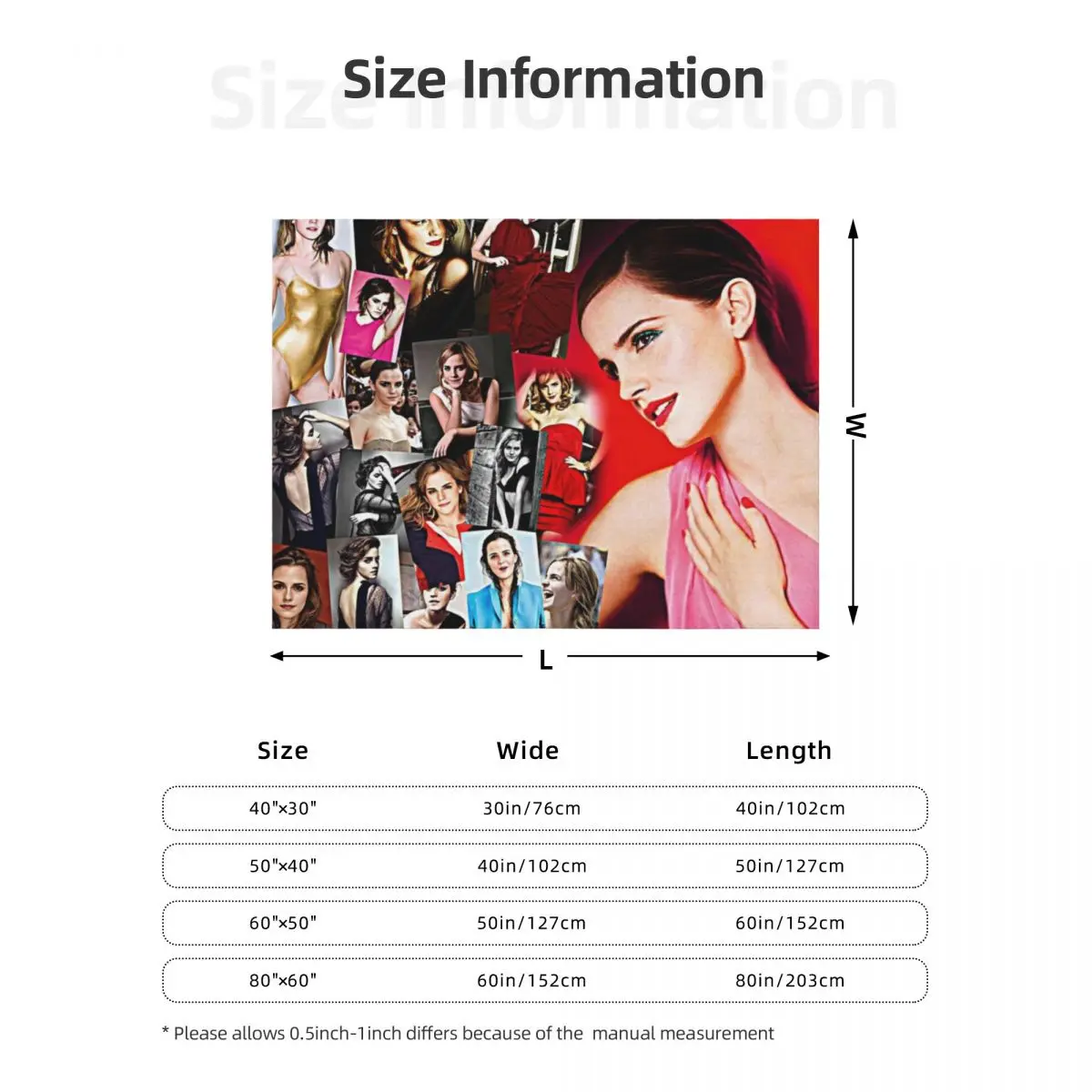 ايما واتسون رمي بطانية ديكور أريكة كيس النوم تتحرك بطانيات الهالوين #6