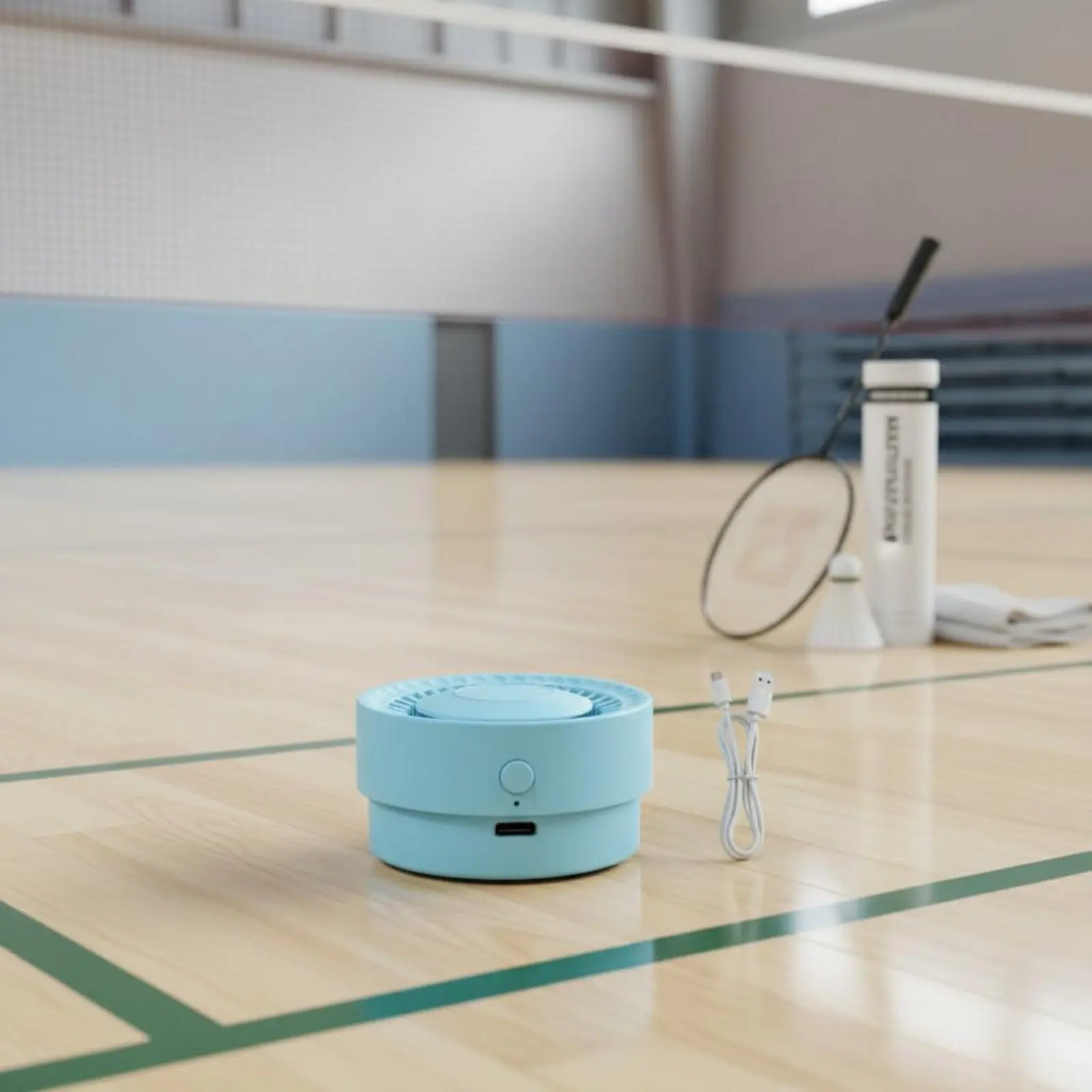 

Увлажнитель воздуха Shuttlecock Tube с крышкой, ультразвуковая атомизация, паровой распылитель Shuttlecock, спортивный аксессуар, функция управления одной кнопкой