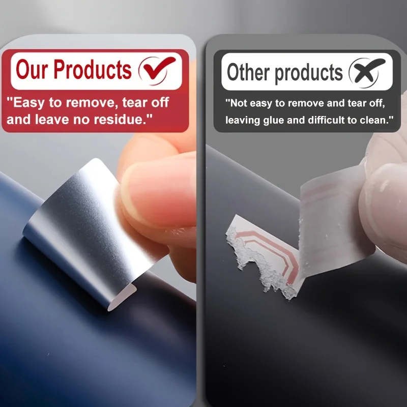 160/320 قطعة من ملصقات PET المقاومة للماء والزيت القابلة لإعادة الاستخدام - ملاحظات لاصقة مؤقتة قابلة للإزالة مع كتابة يدوية سهلة