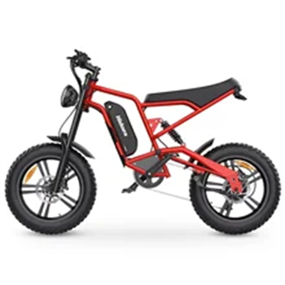 E Bike 1200W Powerful Brushless Motor 48V15.6AH Lithium Battery Electric Bicycle 20Inch Fat Tire Off-road Mountain Electric Bike