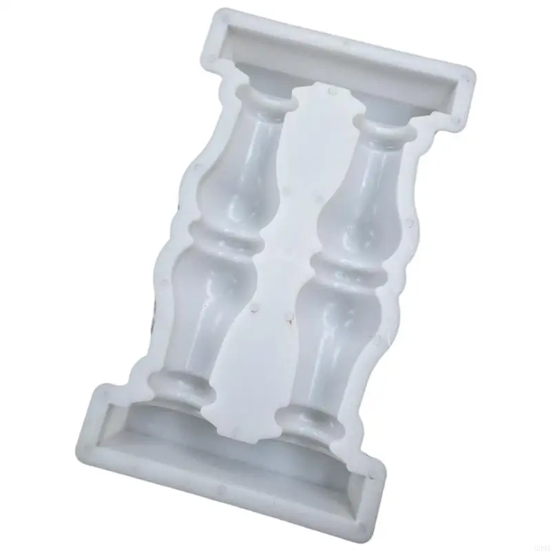 G99A Plastic Mold for Making Double Vase Balcony Art Fence Roman Column Mould Home Garden Decoration Plaster Concrete Mould