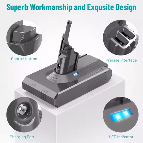 100% New Vacuum Cleaner rechargeable Battery for Dyson V6 V8 Series SV07 DC62 DC58 DC31 Absolute Fluffy Animal Pro Bateria