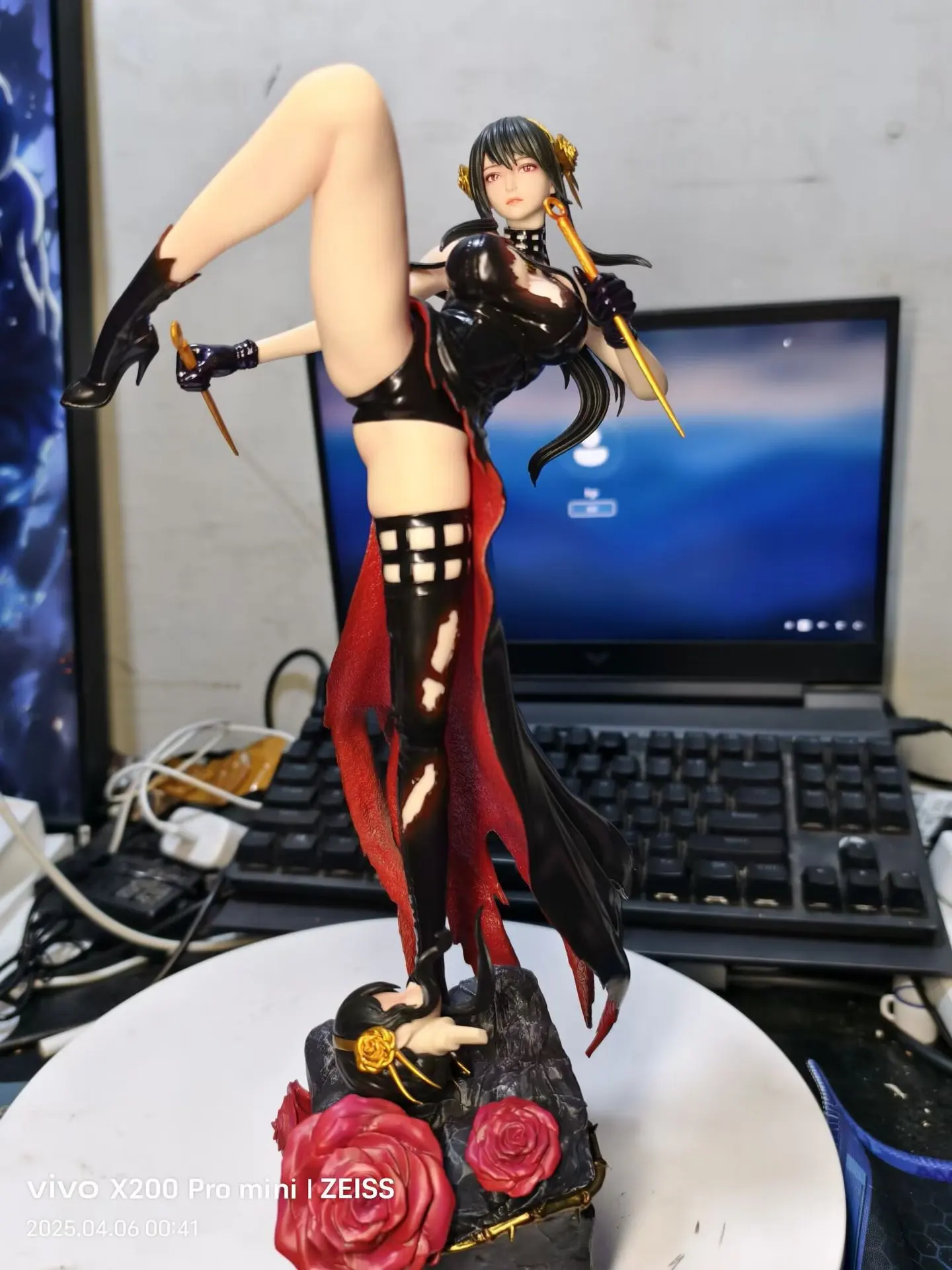 NUOVO 37 centimetri Spy x Famiglia Figura Yor Forger Anime Girl PVC Action Figure Giocattolo Anya GK Gioco Statua Collezione Per Adulti Modello di Bambola Regalo
