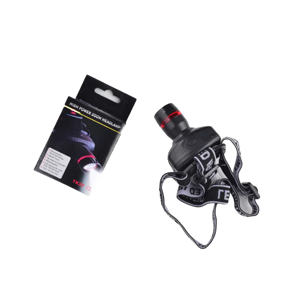 High Power LED Headband Headlamp 3W Indoor Outdoor Light (Black) high power headlight headlamp