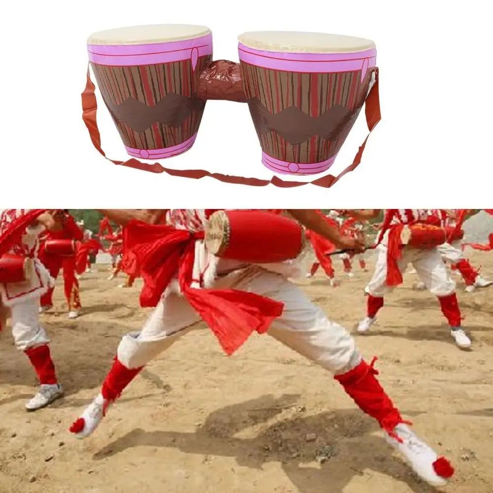 

PVC Inflatable Waist Drum Repeatable Interactive Hand Percussion Drum Swimming Ring Floating Playing Floating Party Props