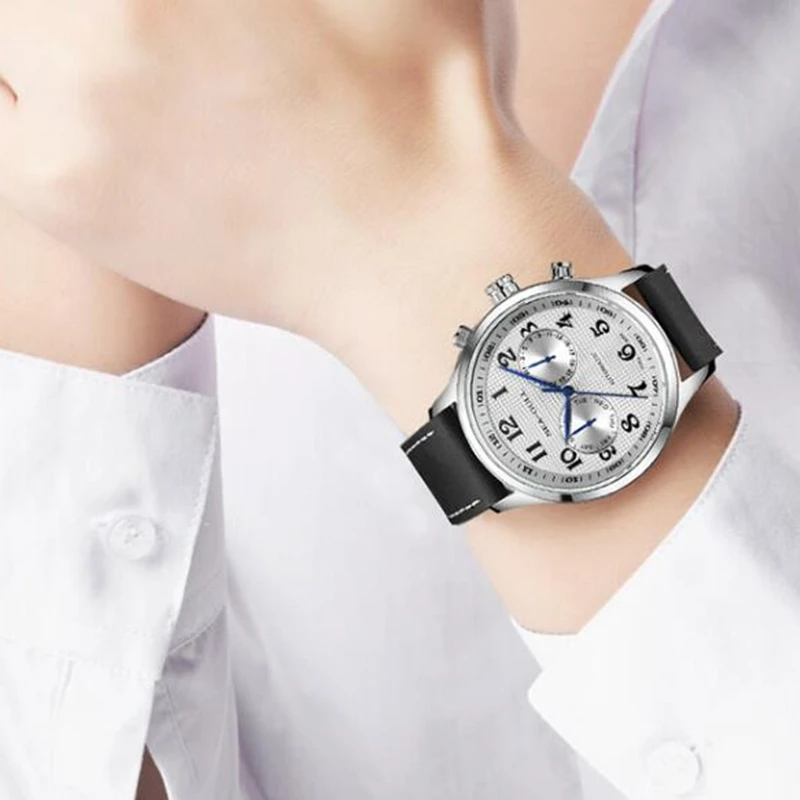 Relógio mecânico automático impermeável masculino, gaivota do mar, calendário, safira, casual, 50m, 42mm, venda quente, 2021, 6063