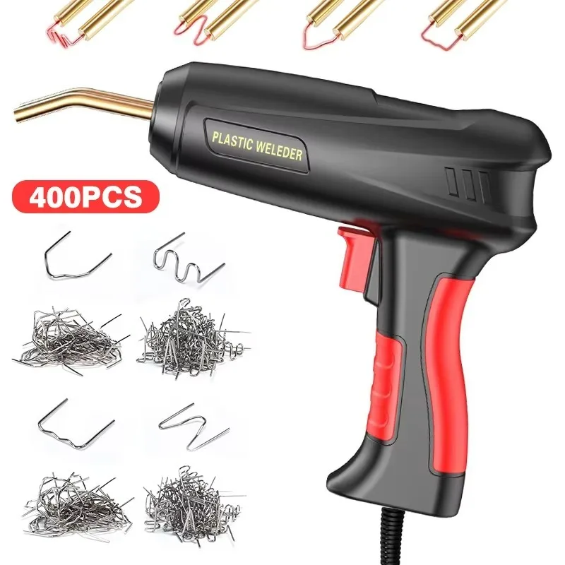

【Best-selling】Upgrade 100W Plastic Welding Kit Professional Bumper Repair Tool Portle Hot Staple Soldering Iron For Kayak Sturd