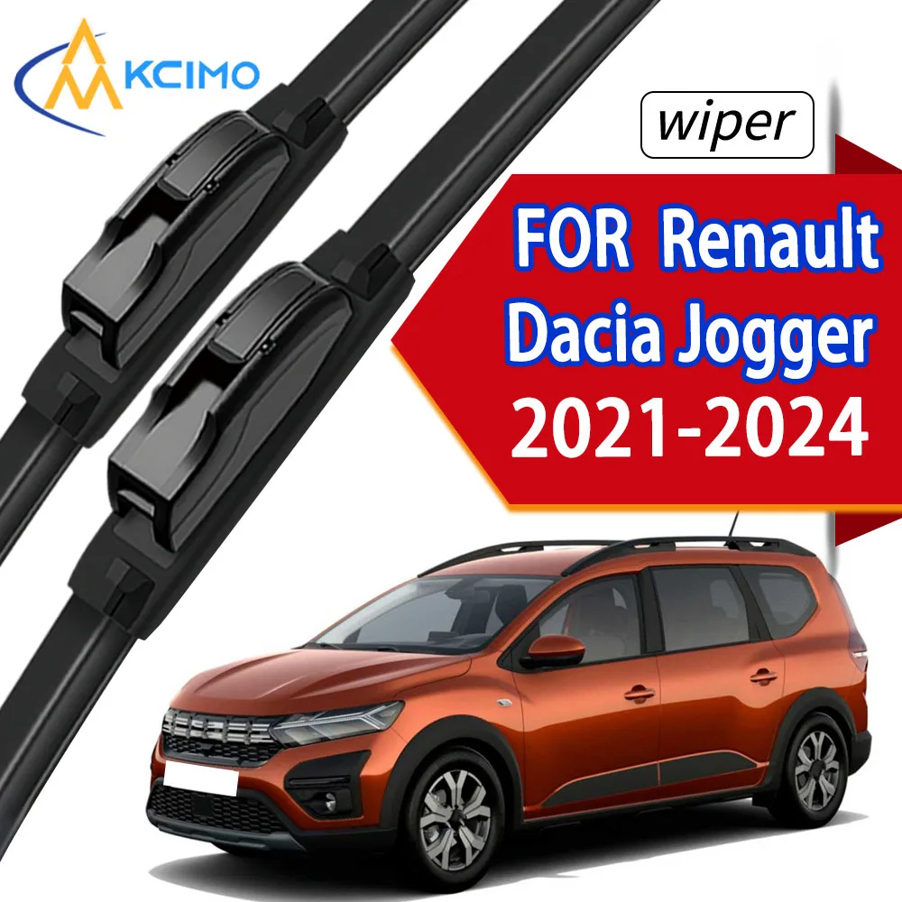 

Premium Durable Replacement Windscreen Wiper Blades for Renault Dacia Jogger 2021-2024, Silent Streak-Free Front Window Wipers